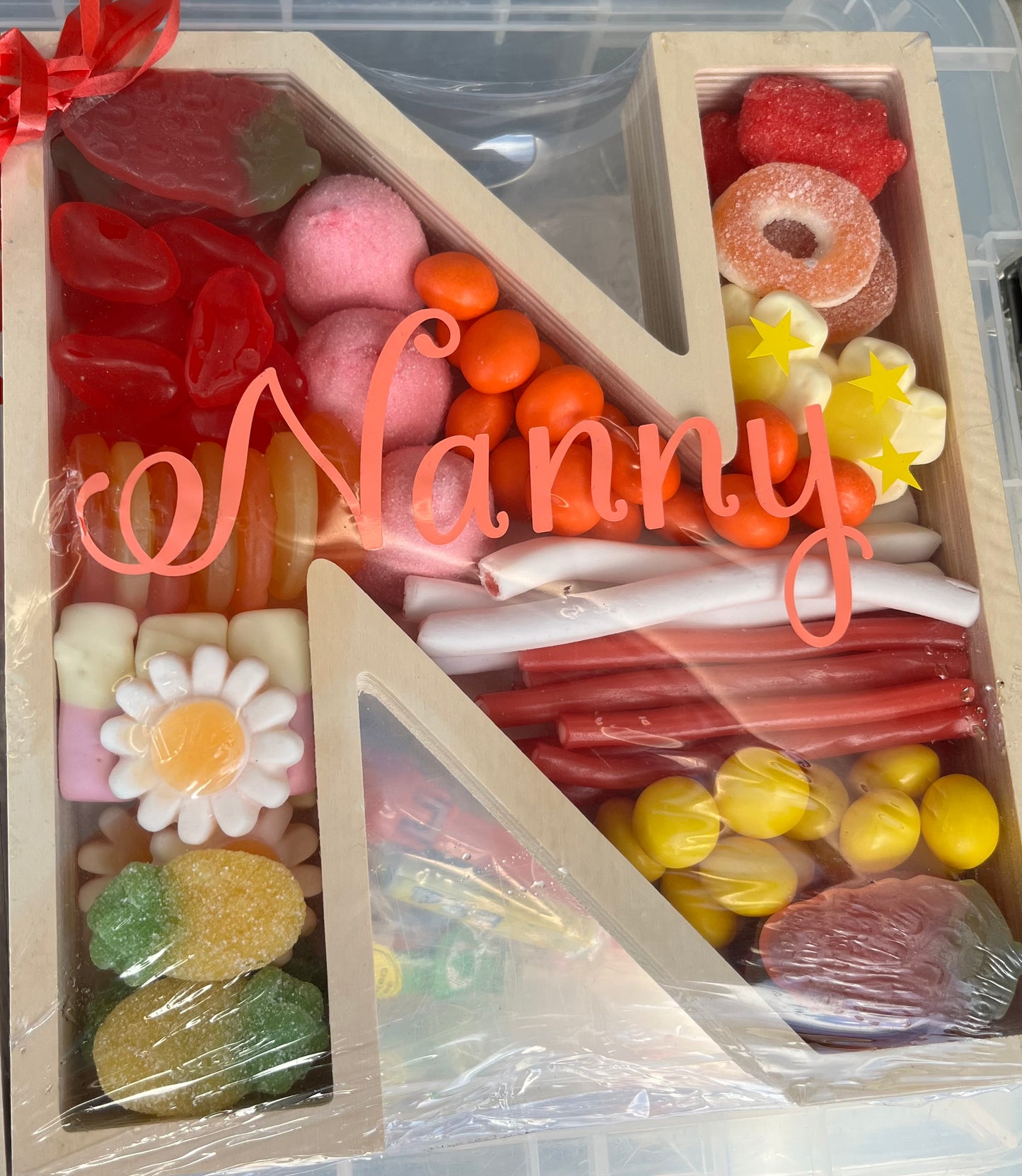Wooden Letter sweets