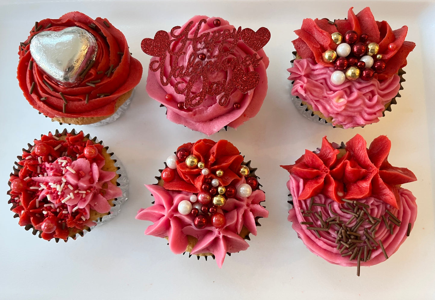 Personalised cupcakes