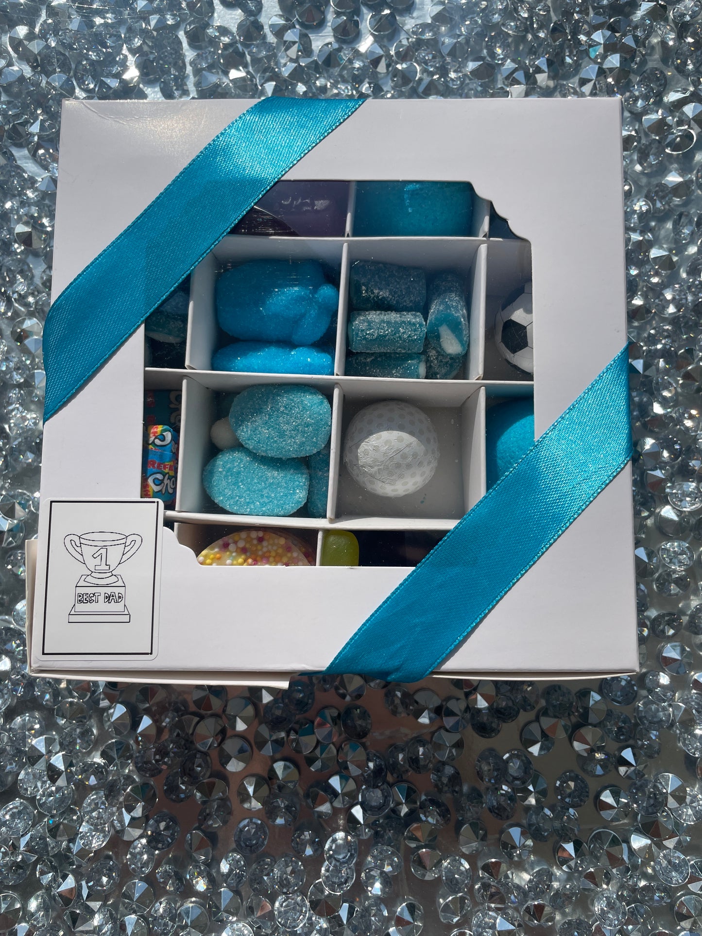 White celebration sweet box