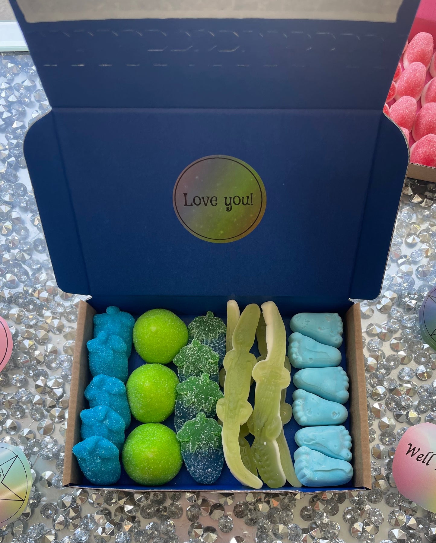 Letter box sweet treats