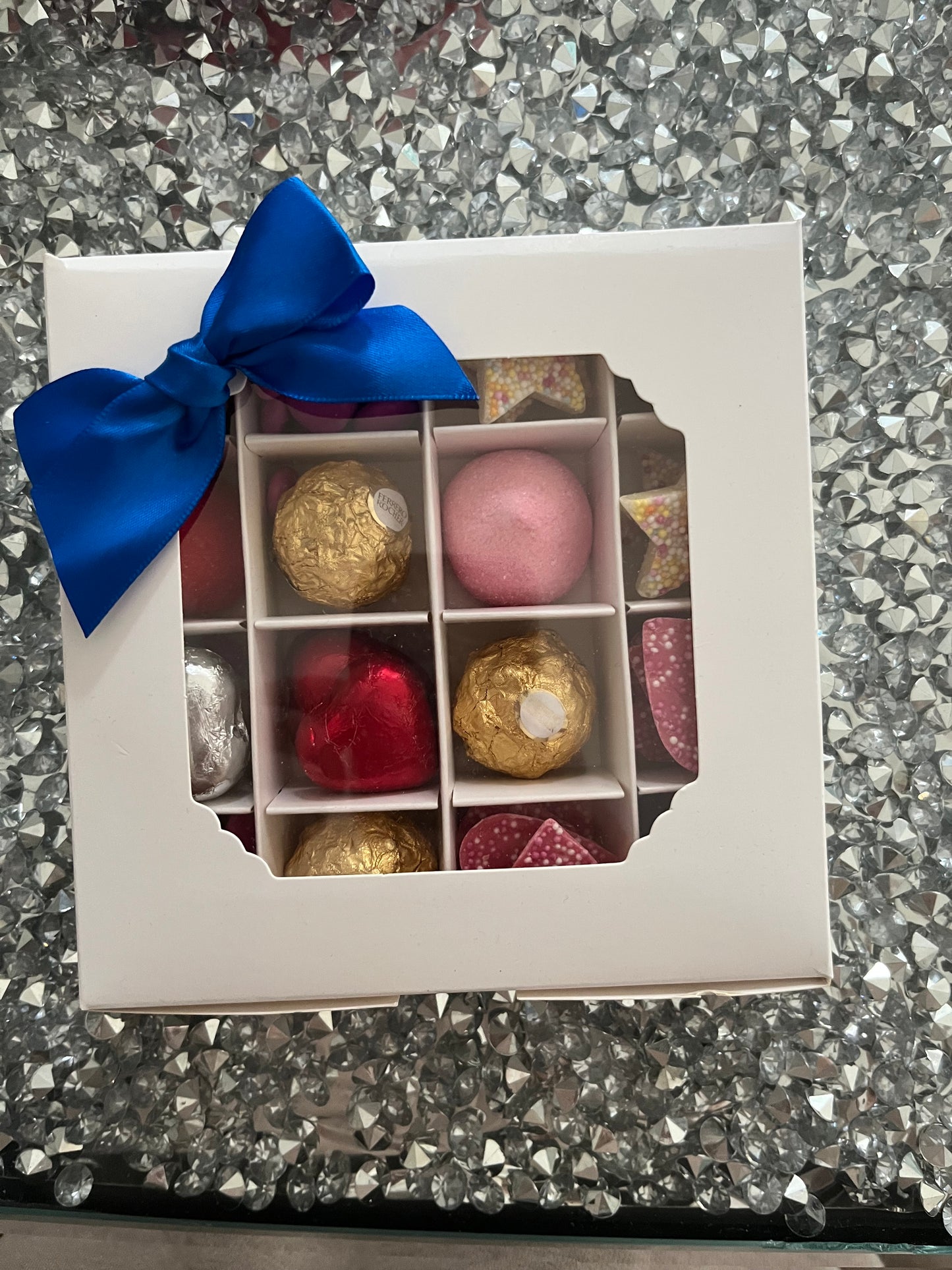 White celebration sweet box