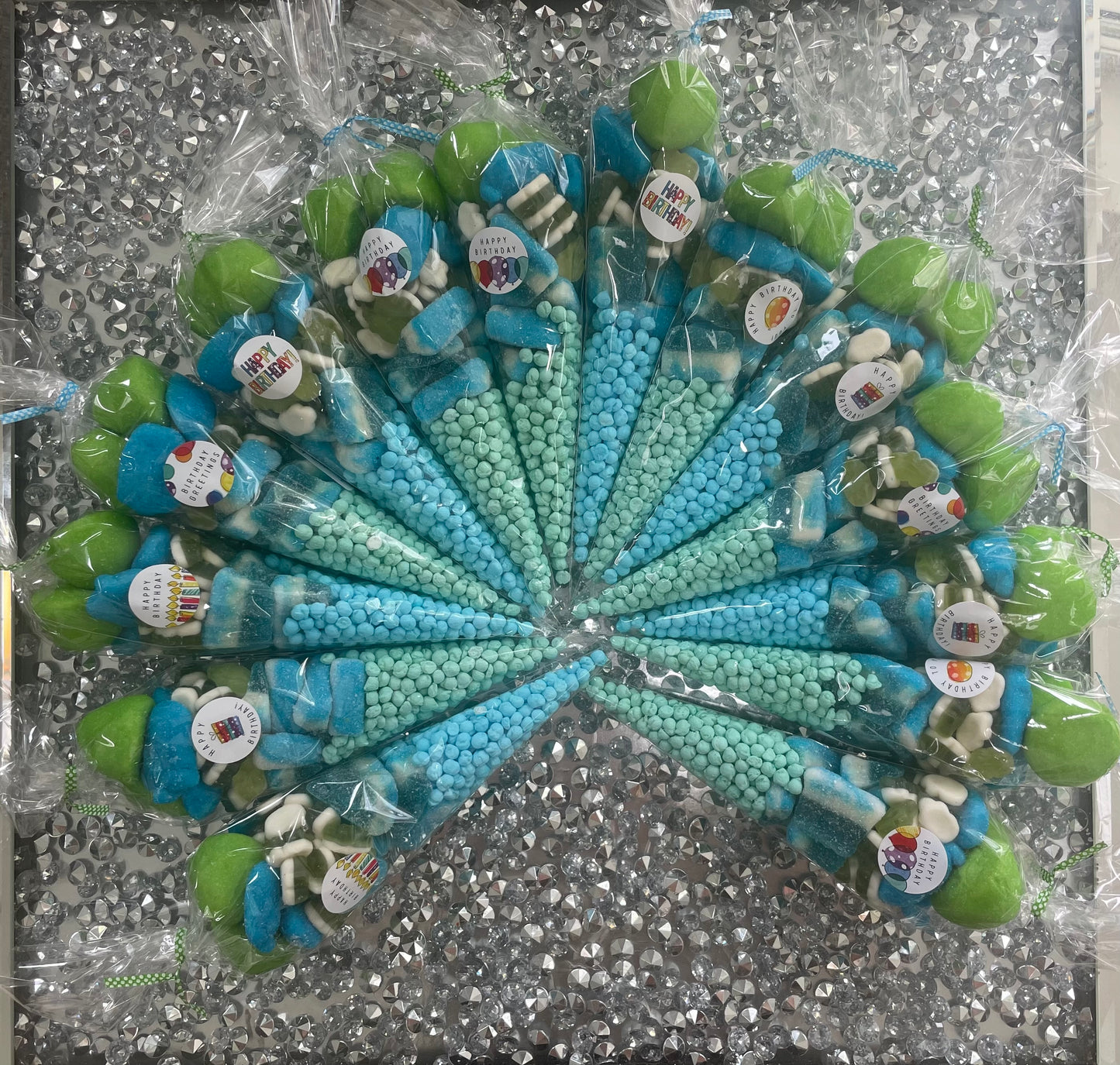 Medium sweet cones