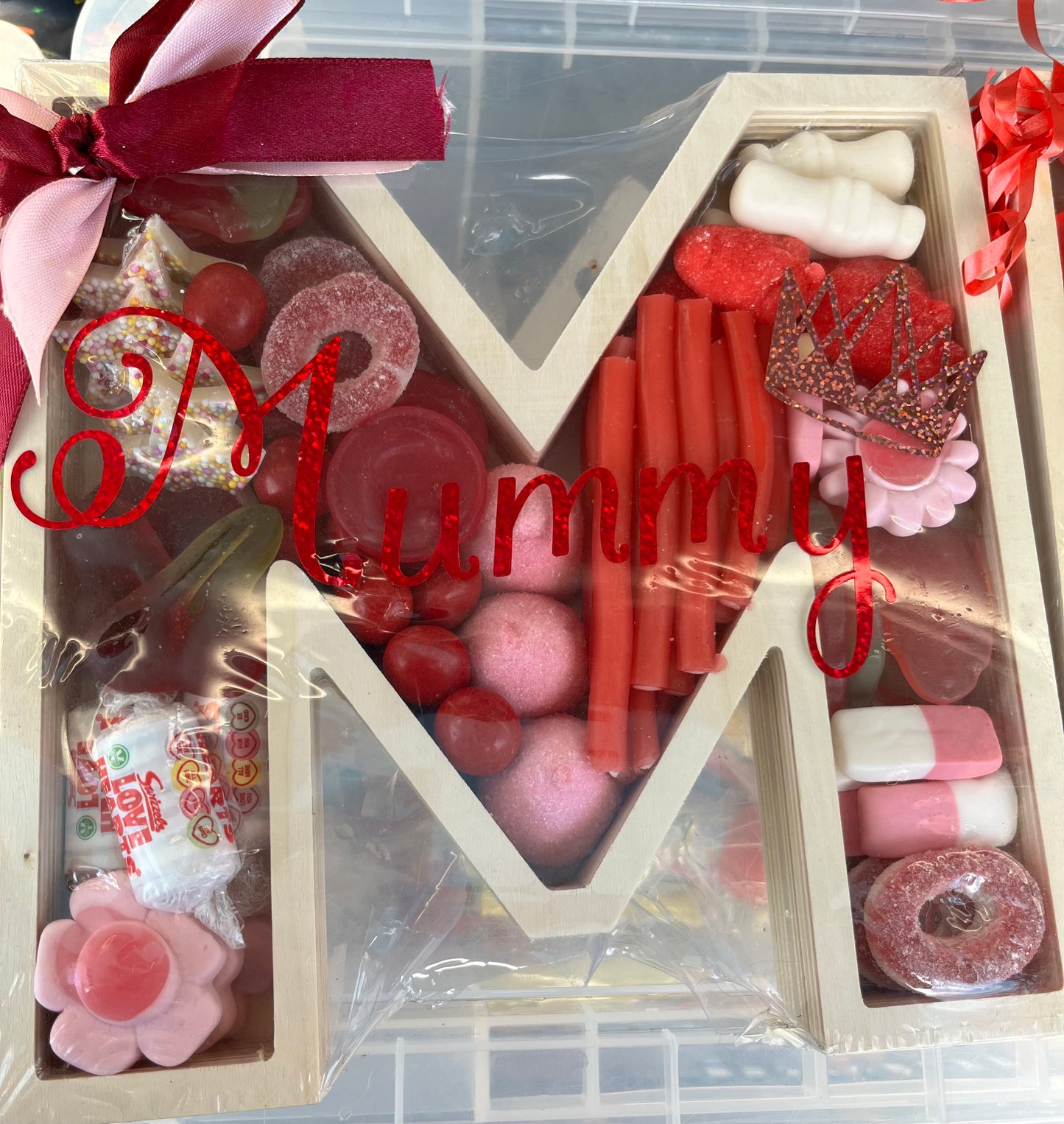 Wooden Letter sweets