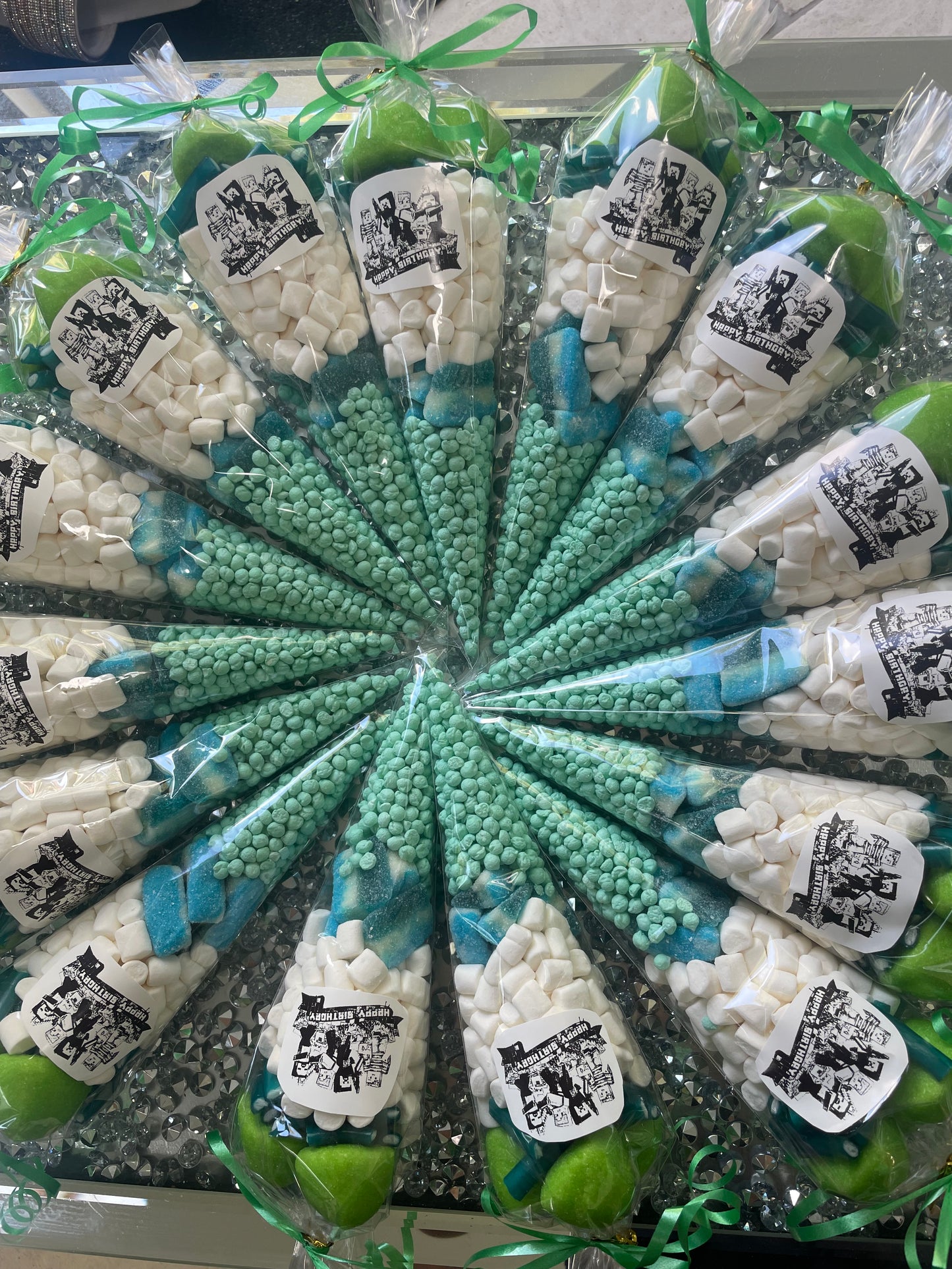 Medium sweet cones