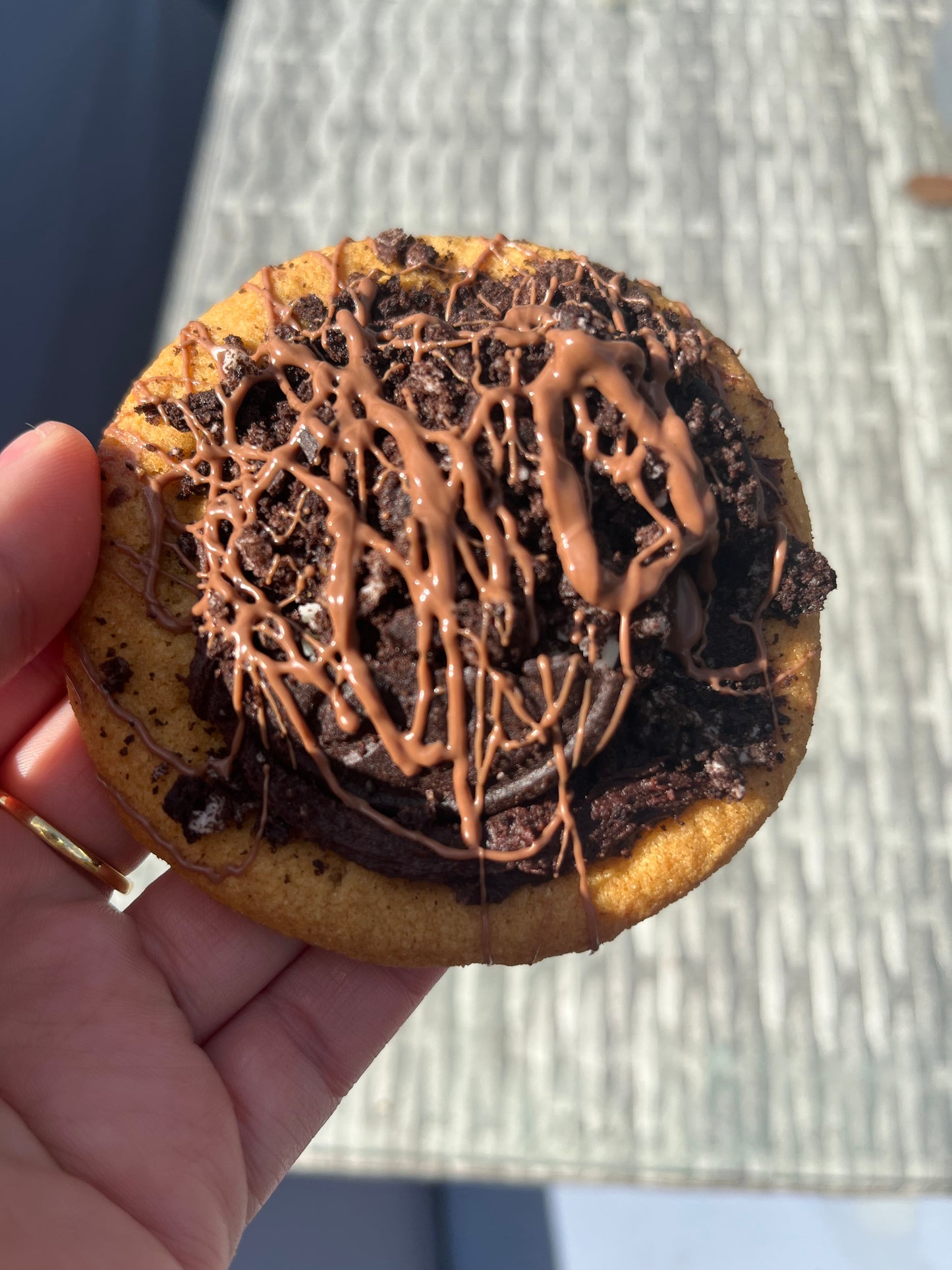 Oreo loaded cookie