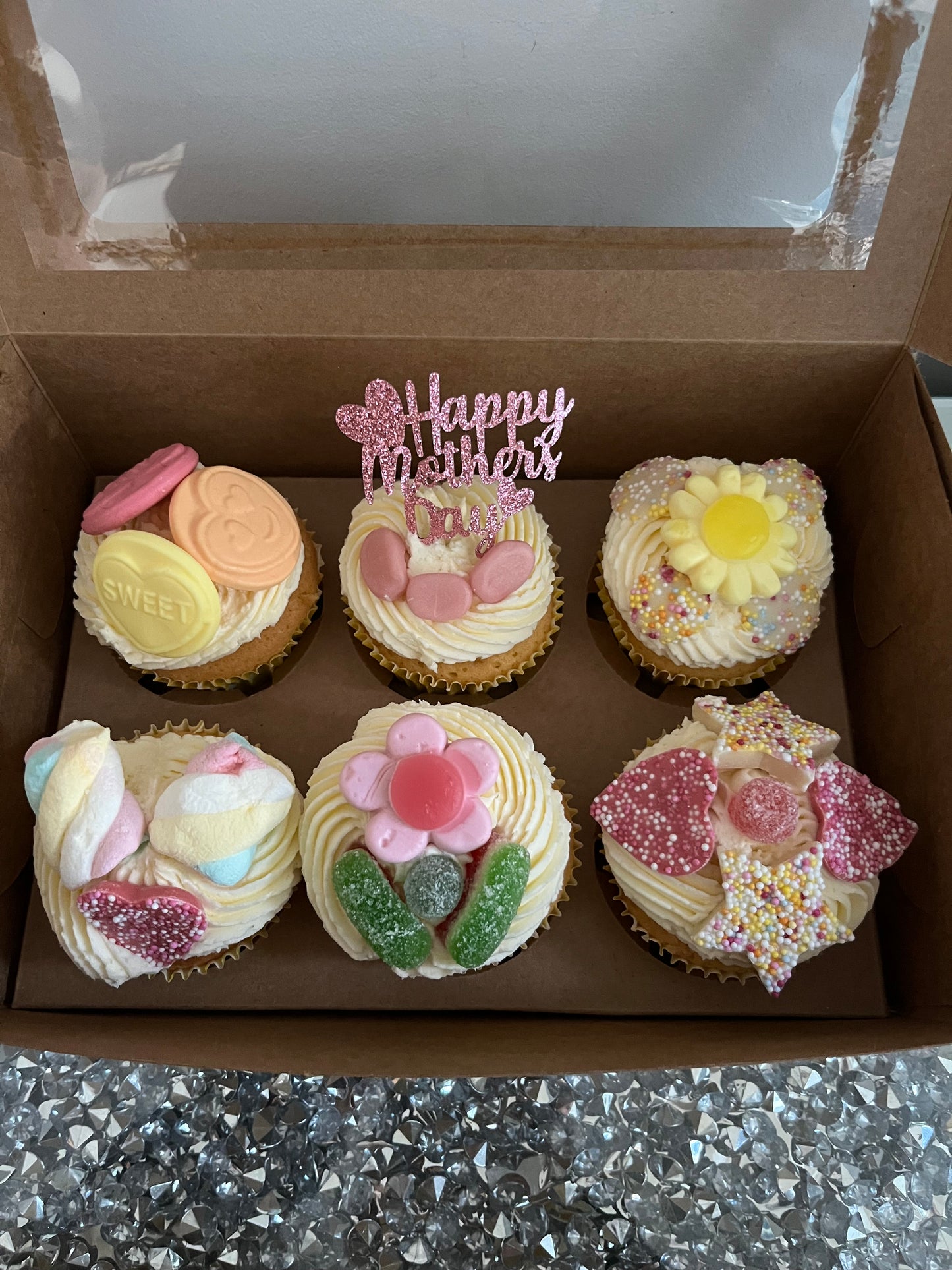 Personalised cupcakes