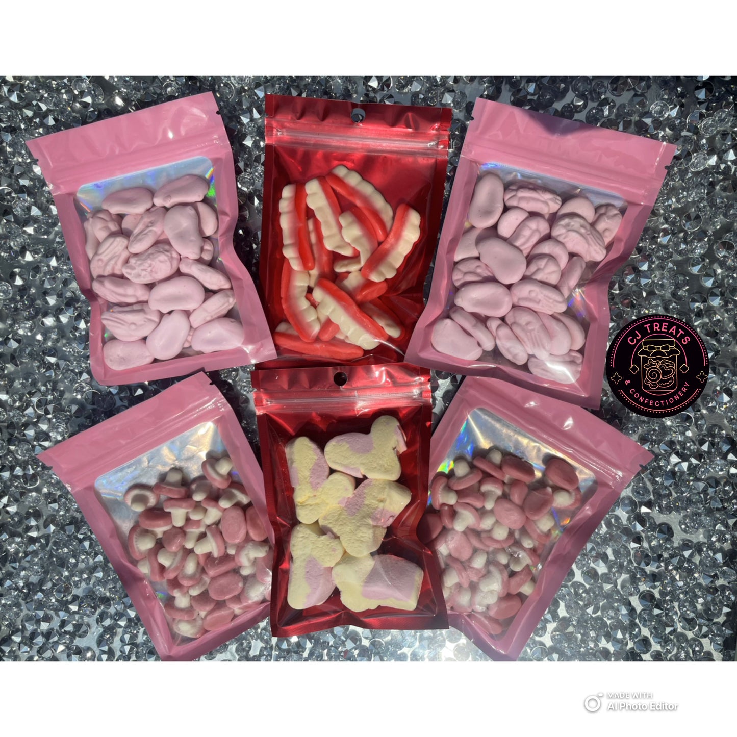Sweet pouches