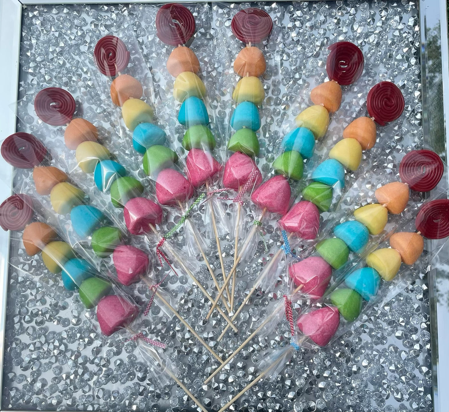 Sweet kebabs