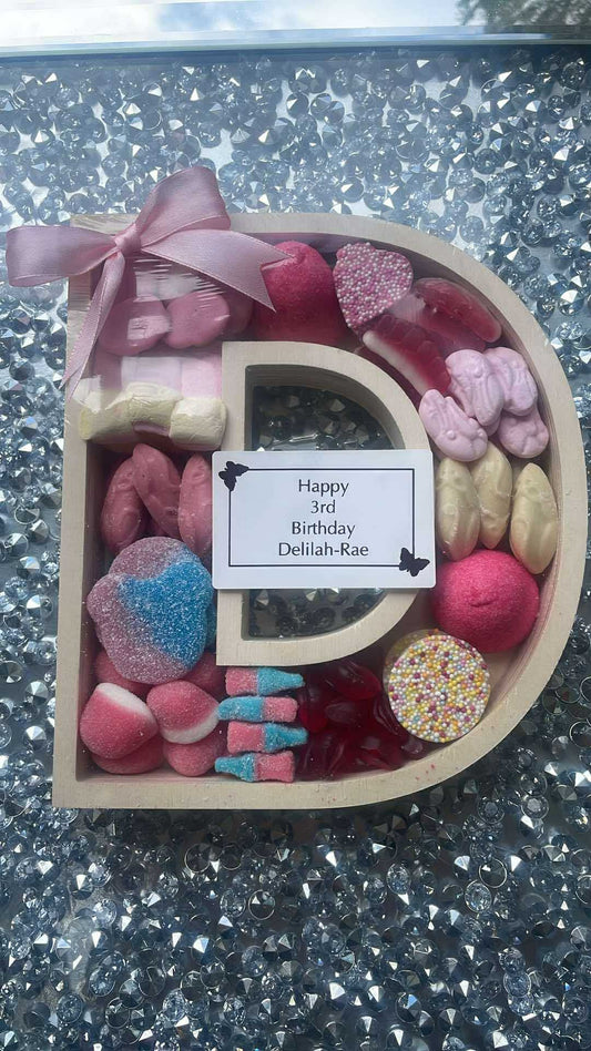 Wooden Letter sweets