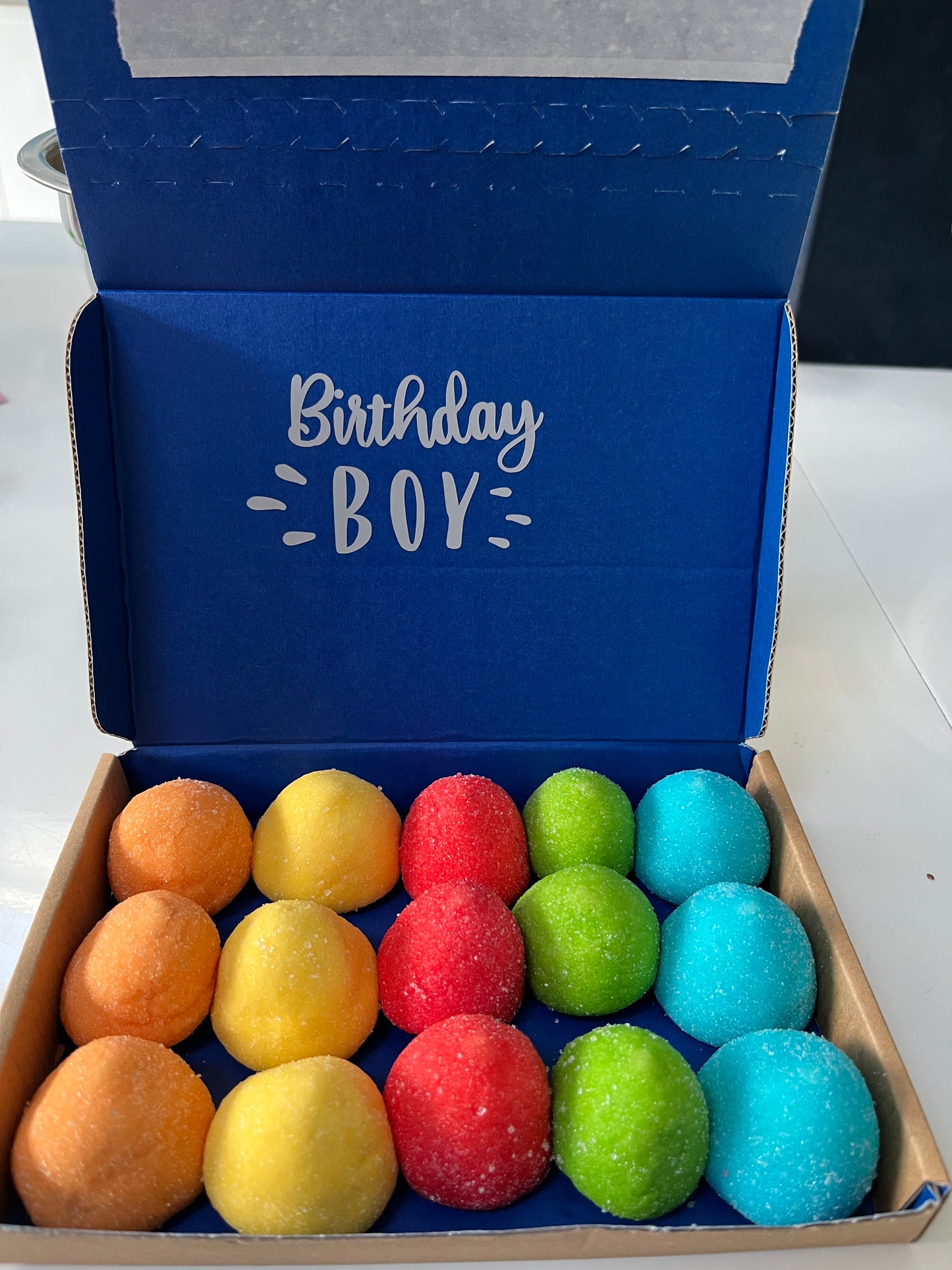 Letter box sweet treats