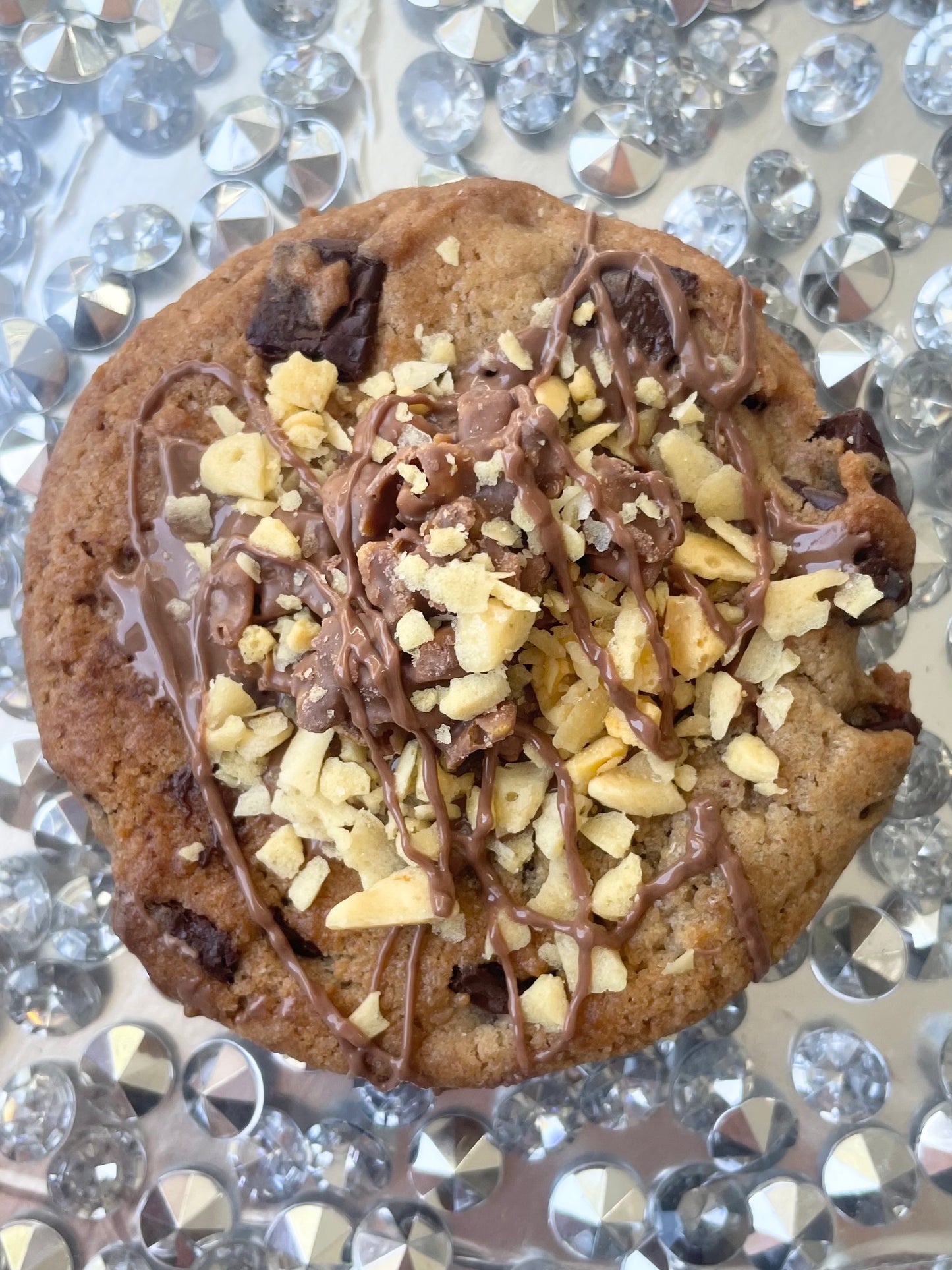 Crunchie loaded cookie