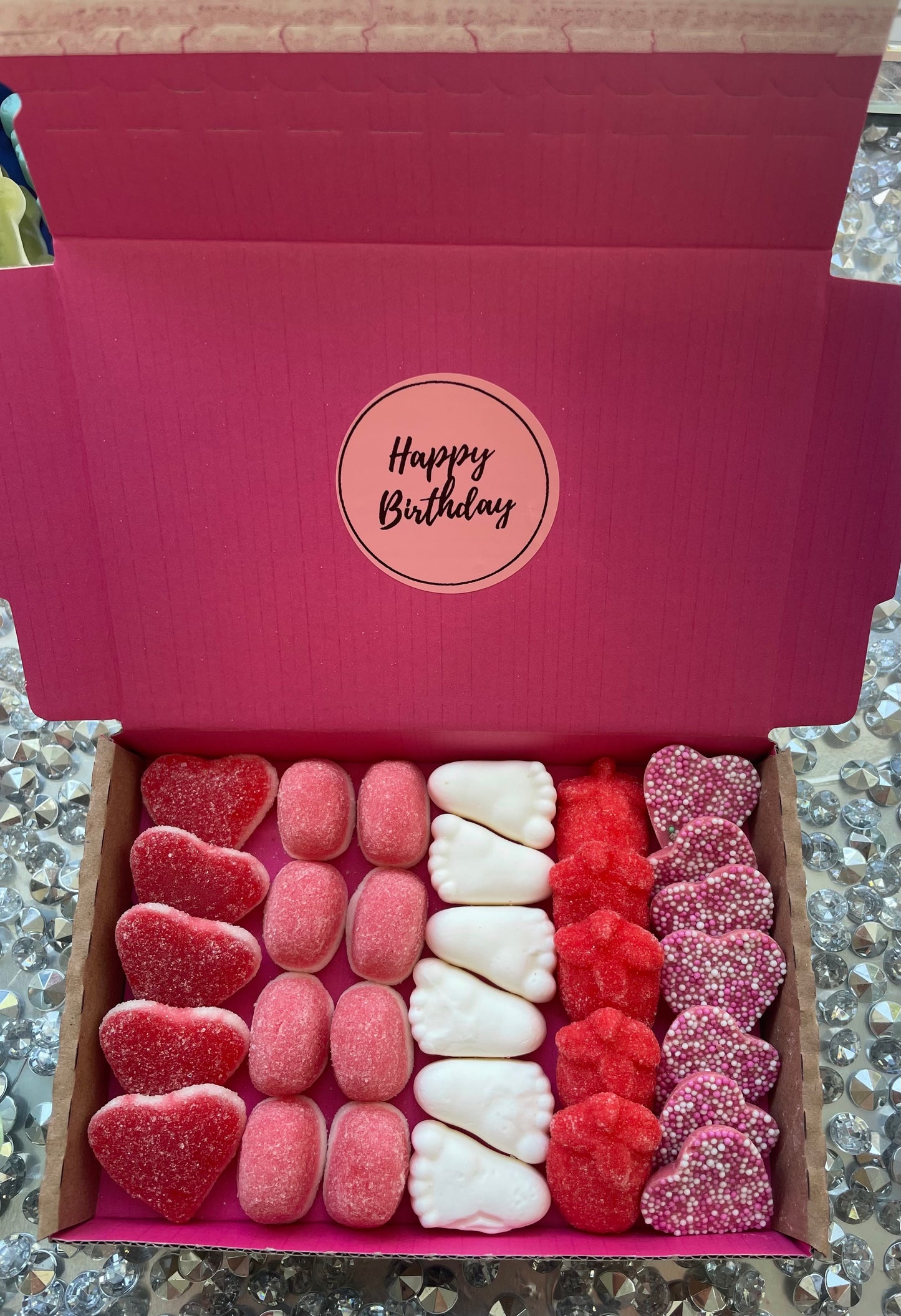 Letter box sweet treats
