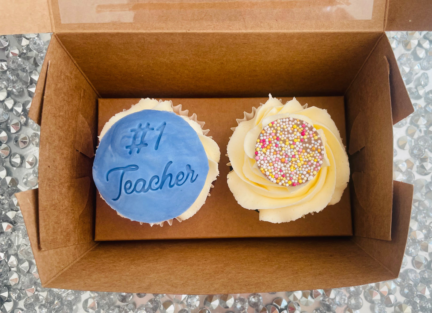 Personalised cupcakes