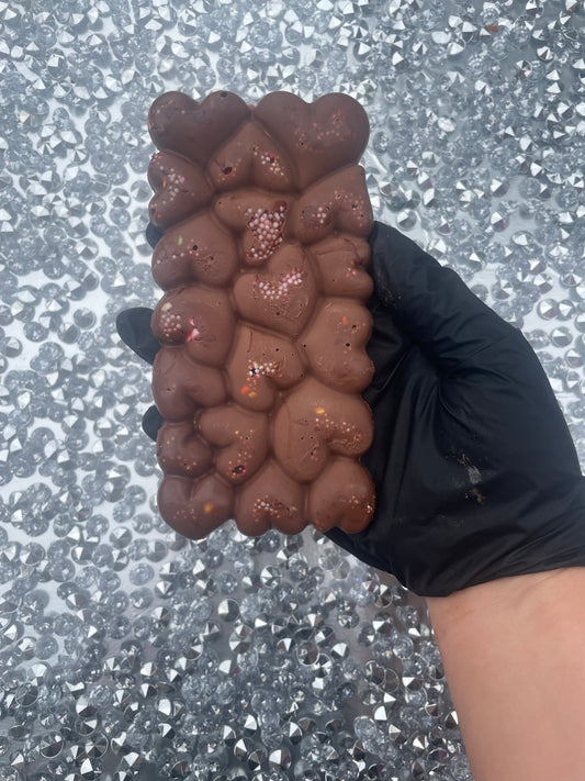 Smartie chocolate slab