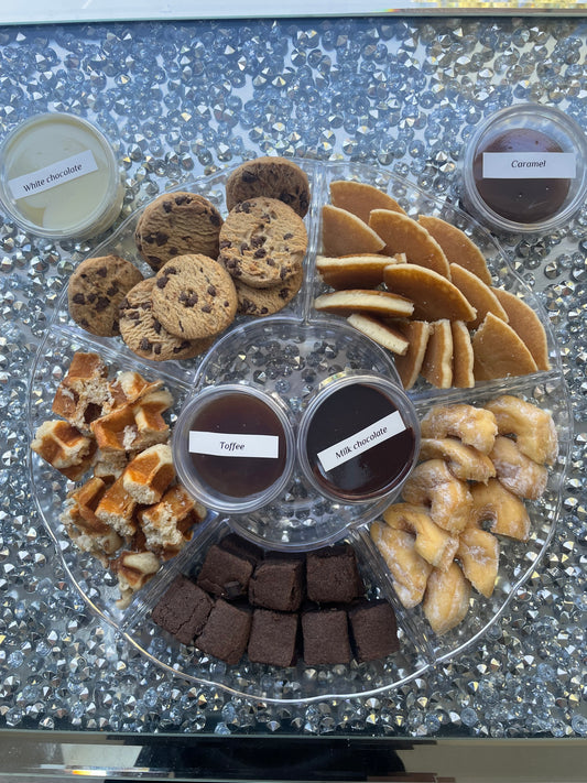 Dessert dip tray