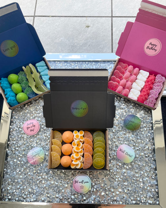 Letter box sweet treats