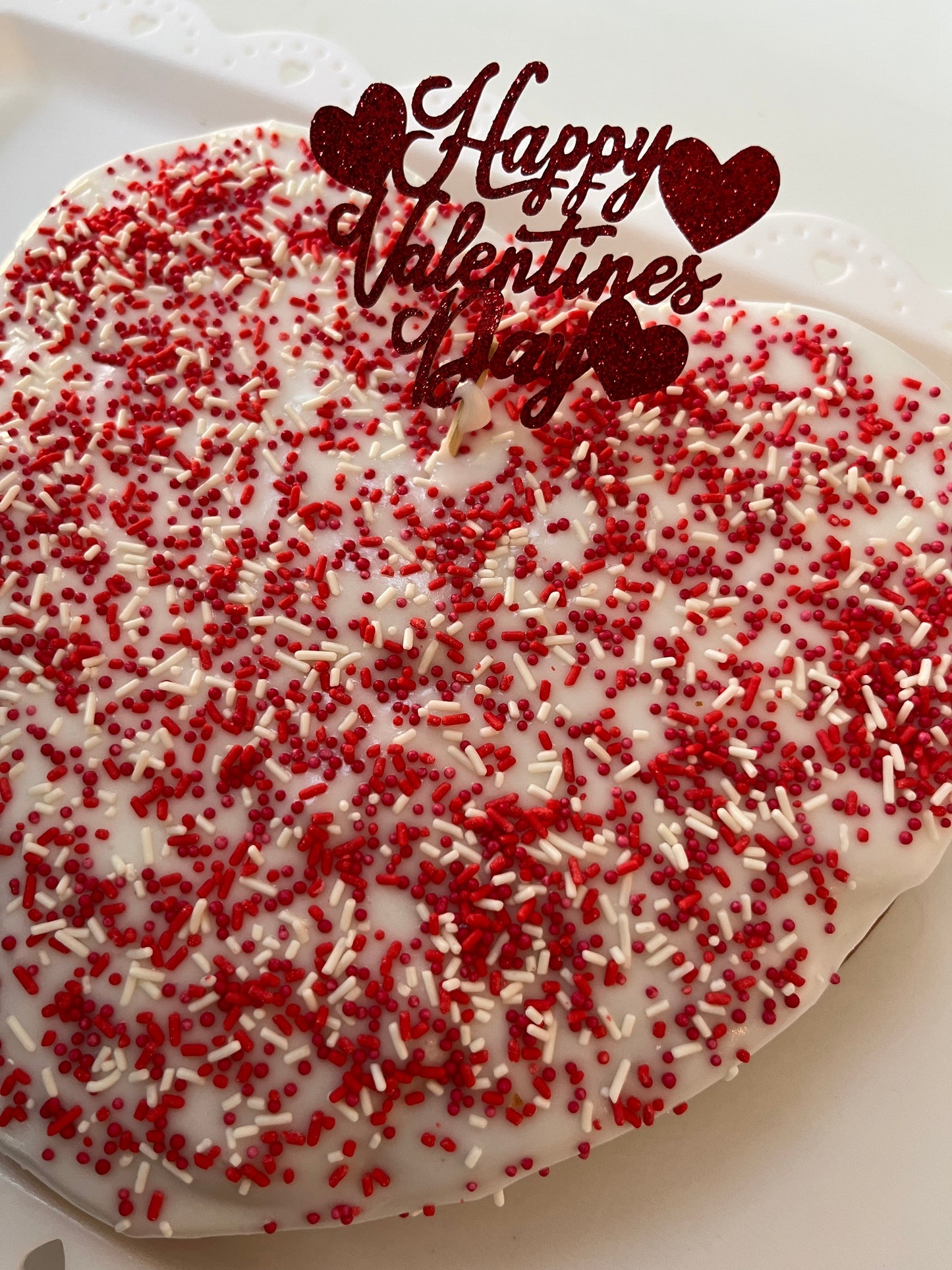Heart Old school sponge cake