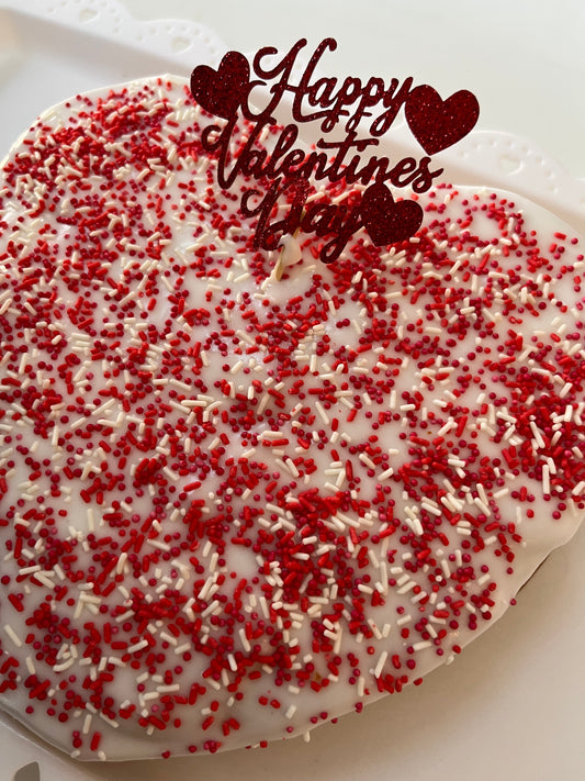Heart Old school sponge cake