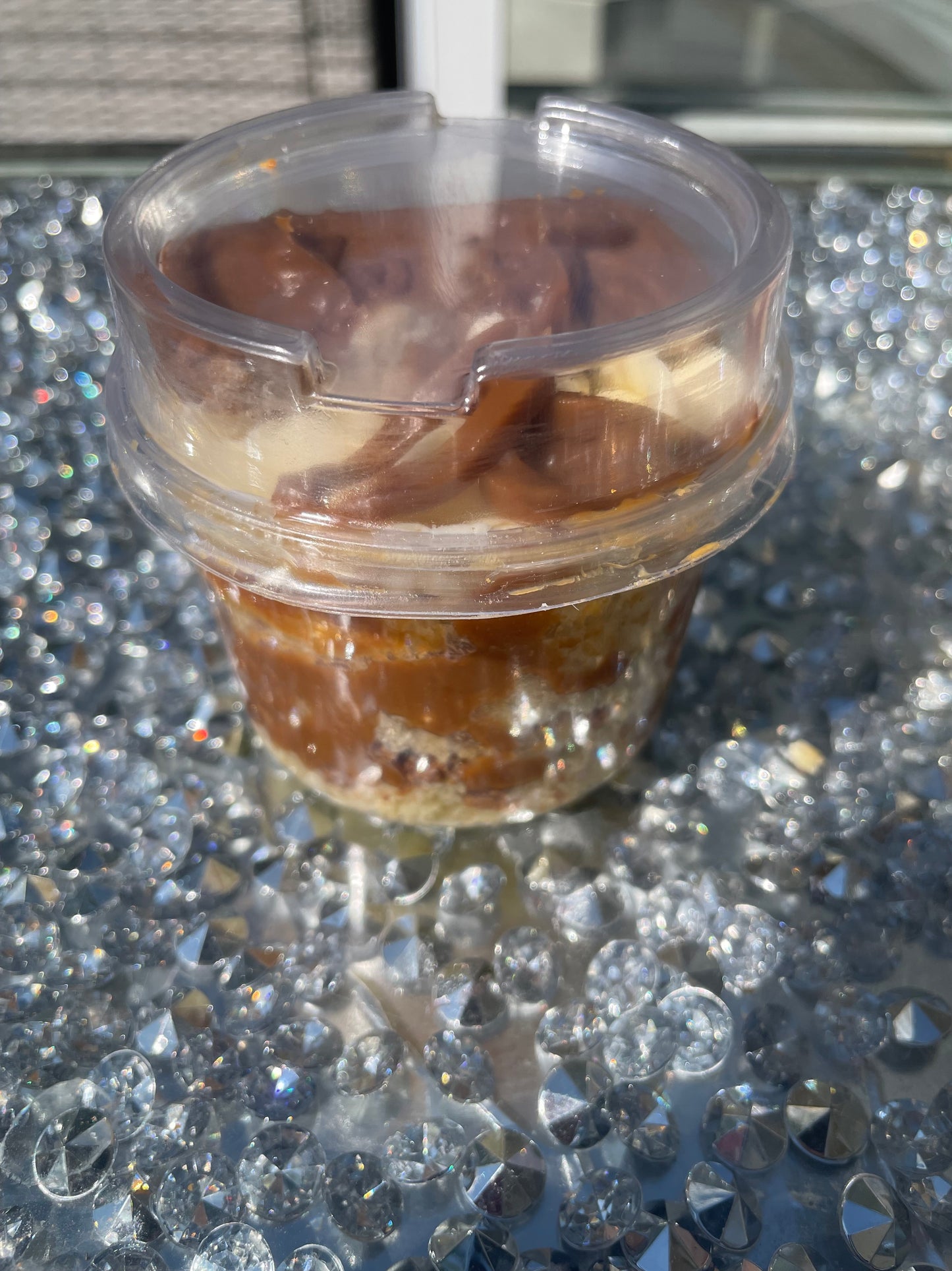 Biscoff cake pot