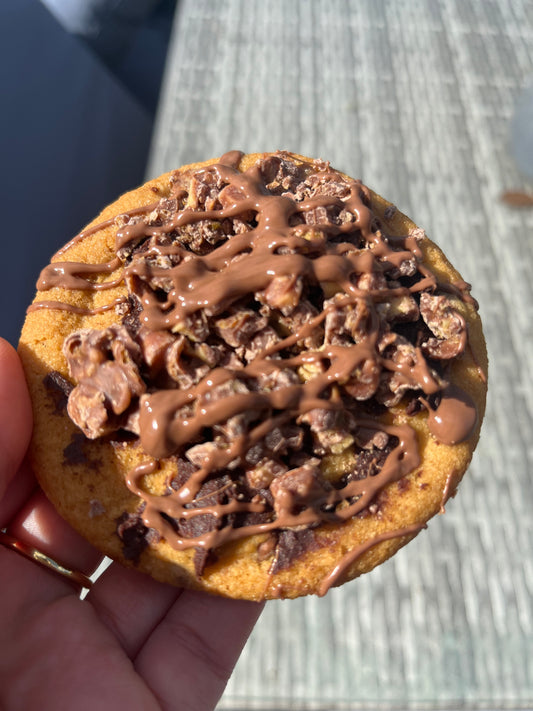 Crunchie loaded cookie