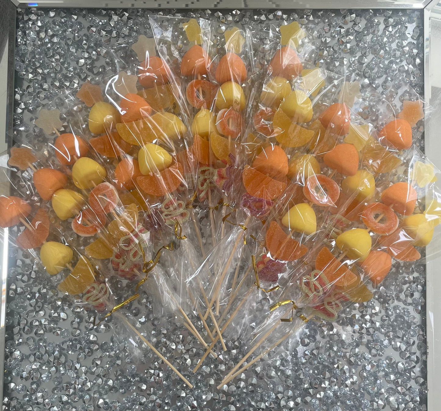 Sweet kebabs