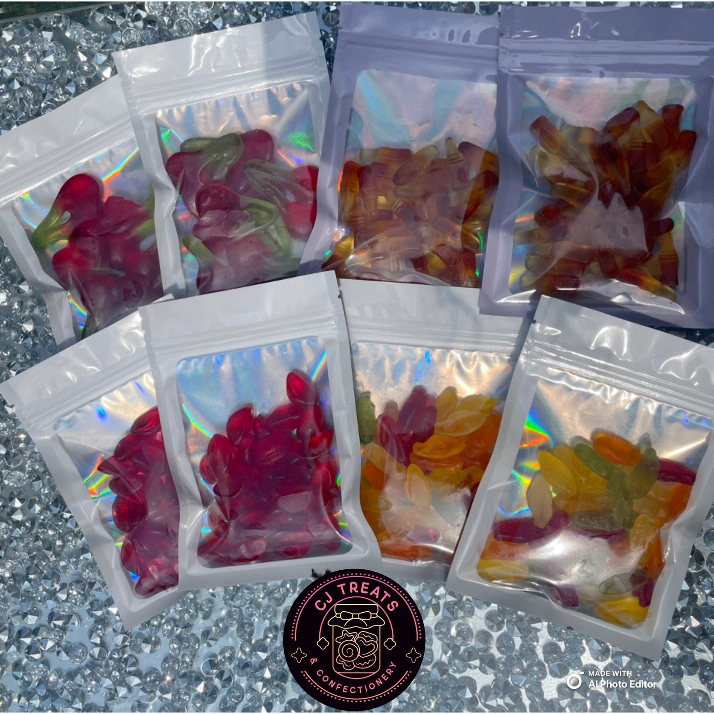 Sweet pouches
