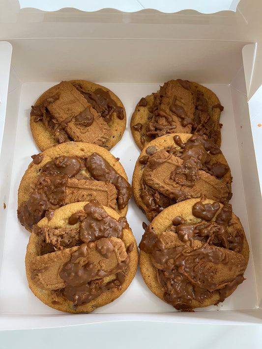 Biscoff loaded cookie