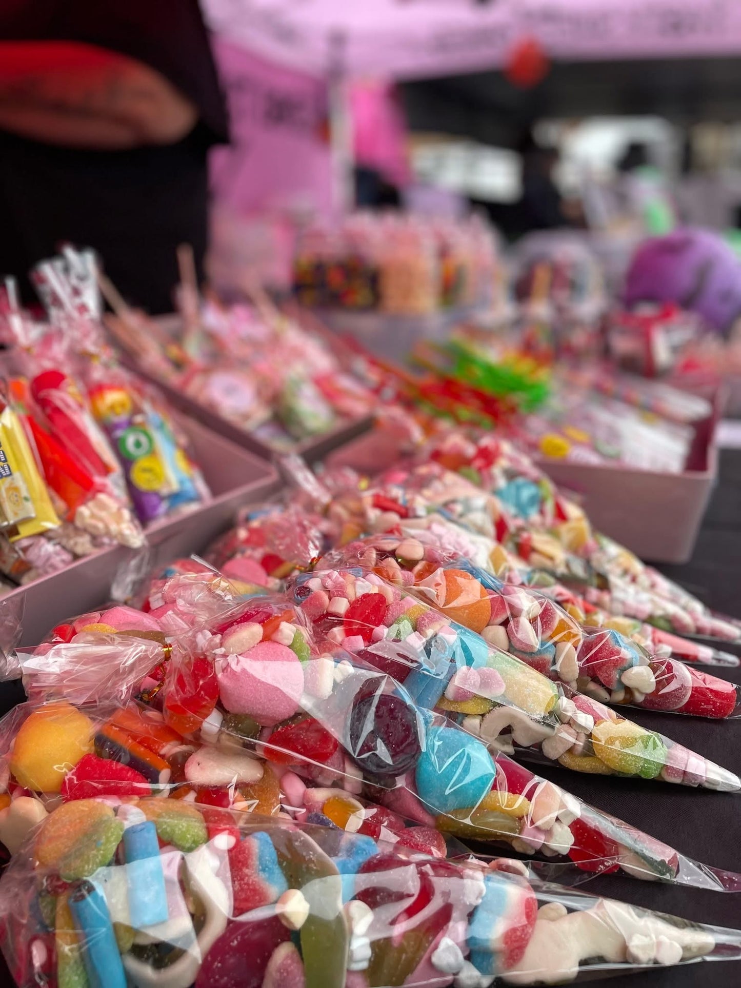 Large sweet cones