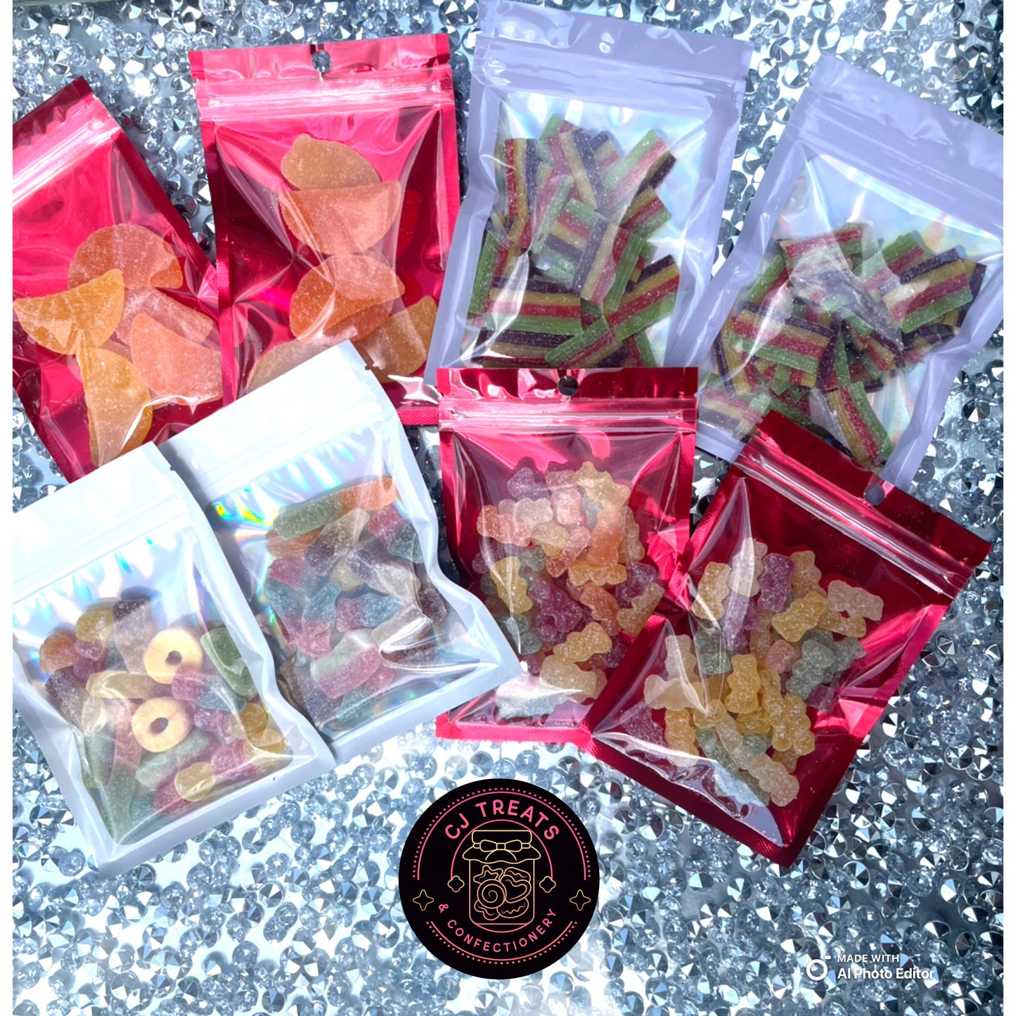 Sweet pouches